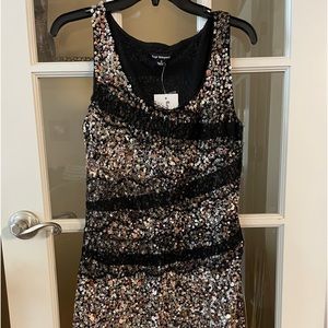 Royal Underground Black Lace & Sequin Dress